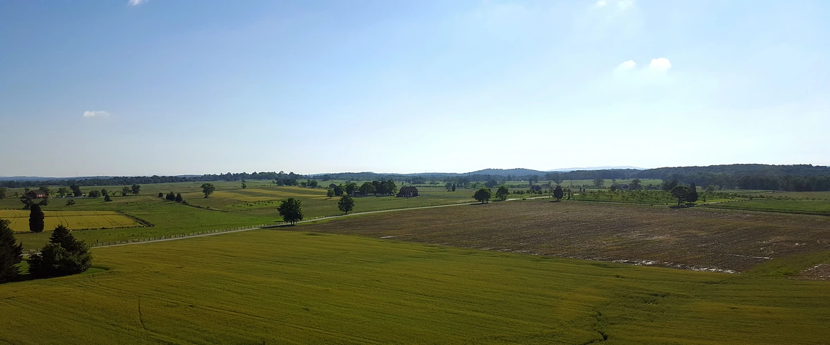 Farm fields