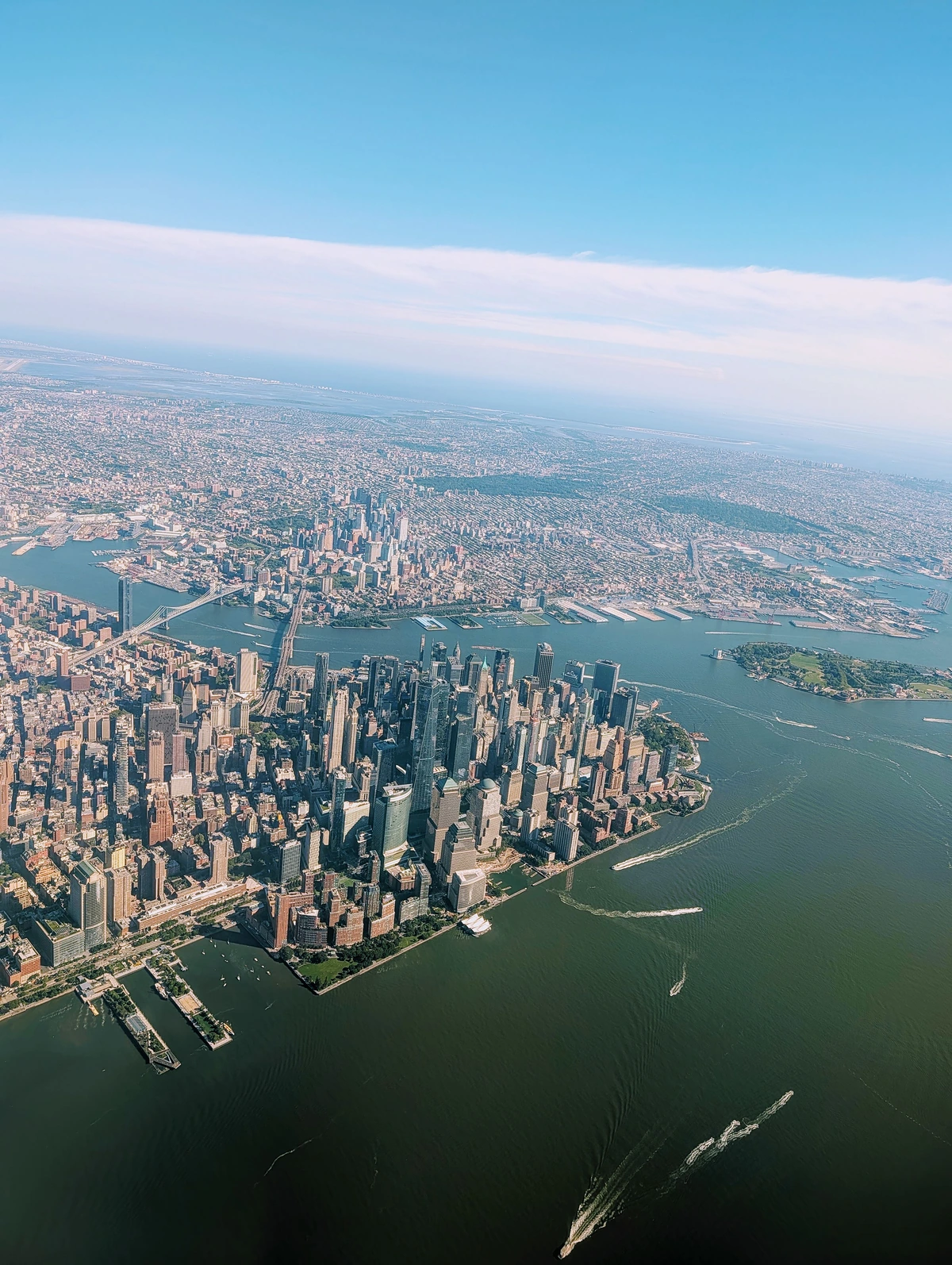 Manhattan from above