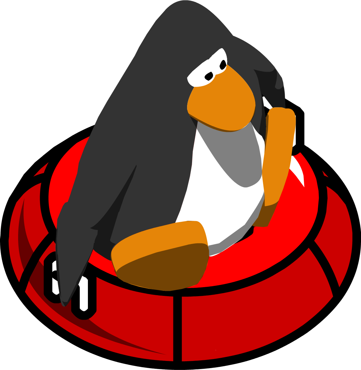 Club Penguin sled